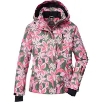 Killtec Mädchen Skijacke/Funktionsjacke mit Kapuze und Schneefang KSW 211 GRLS S