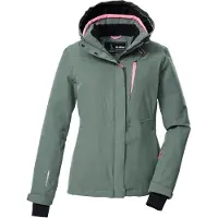 Killtec Skijacke "KSW 25 WMN SKI JCKT" Atmungsaktive, wasserdichte Skijacke mit abnehmbarer Kapuze