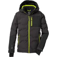 Killtec Steppjacke "KSW 203 BYS QLTD JCKT" Winddichte Kinderjacke mit 10.000 mm Wassersäule, verstellbarer Kapuze