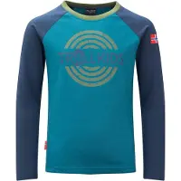 TROLLKIDS Longsleeve "Preikestolen" in Blau/ Dunkelblau | Gr.: 152