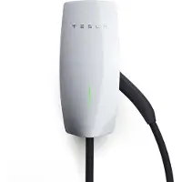 Tesla Electronics Wall Connector ladeboks til elbil 22kW Hvid
