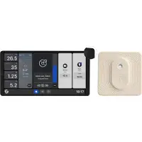 Shelly Wall Display X2 + BLU H&T – 6.95" Smart Touch Panel and Climate Sensor - Silver