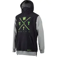 Watts Herren winddichtes Softshell Hoodie ORBITAL limestone grey - XL