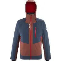 Millet - Skijacke - Telluride Jkt M Cinnamon/Saphir für Herren - Größe L - Bordeaux