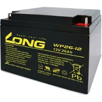 Kung Long Bleiakku, 12V-/26Ah, VdS WP26-12