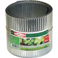 Bellissa Rasenkante kleine Welle 500 cm x 14 cm verzinkt