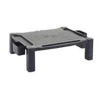 Mendler Monitorerhöhung HWC-E61, Monitorständer Schreibtischaufsatz Bildschirmerhöhung, Kunststoff 13x43x33cm