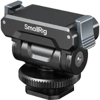 SmallRig 5436 Schnellspanner-Unterstützung für DJI Osmo Action 5 Pro / 4 / 3 mit Cold Shoe Adapter