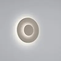 HELESTRA LED Aussenwandleuchte BUD, dimmbar, braun / rost, Aluminium, Modern, LED Wandleuchte außen
