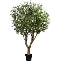 Creativ Green Kunstbaum "Olive" mit detailgetreuer Gestaltung