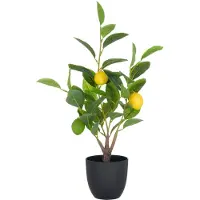Creativ Green Kunstbaum "Zitrone" mit detailgetreuer Gestaltung