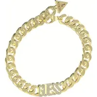 GUESS Timeless Gold Plated Arm Party Bracelet JUBB04222JWYG - Length: 18.5 cm