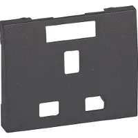 Legrand Steckdose britischer Standard erhöhter Berührungsschutz Galea dark bronze 771296