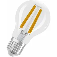Osram LED SUPERSTAR+ CLASSIC A FIL 75 LED-Lampe, E27, klassische Kolbenform, 5W, 1055lm, 4000K, kaltweißes Licht, lange Lebensdauer, bis zu 60% Energieeinsparung im Vergleich zu Standard LED-Lampen