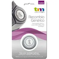 TM Electron CU04, Scherkopf, 1 Kopf/Köpfe, Philips, HQ4, HQ402, HQ404, HQ406, HQ420, HQ422, HQ4401, HQ4405, HQ4406, HQ4407, HQ441, HQ4411, HQ442,..., 10 g, 4 mm