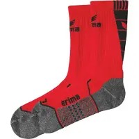 Erima Short Socks Trainingssocken Rot Schwarz