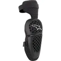 Alpinestars Jugend-Bionic Plus Knieschützer Black, Größe: S/M