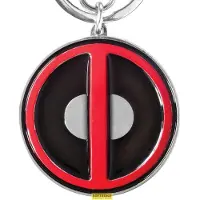 WTT PORTE CLE DEADPOOL LOGO COLORED METALLIQUE 68084/180