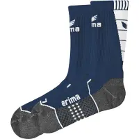 Erima Short Socks Trainingssocken Dunkelblau Weiss
