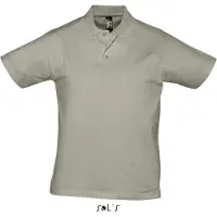 Sol SOLs 11377 | Herren Poloshirt Prescott - Farbe: Dark Grey (Solid) - Größe: 3XL