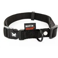 Martin Halsband Verstelbaar Nylon Zwart