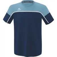 Erima Change By T-Shirt New Navy/verblasstes Denim/Weiß Junior - 164