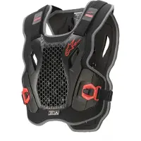 Alpinestars Bionic Action Brustpanzer mit Rückenprotektor unisex schwarz, XL/2XL