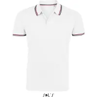 Sol SOLs 02949 | Herren Polo Prestige Men Polo - 200 Piqué, 100% Baumwolle - Farbe: White - Größe: XXL