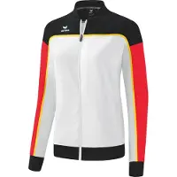 Erima CHANGE Präsentationsjacke 38 weiß/schwarz/rot