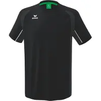 Erima Liga Star Trainings-T-Shirt Schwarz/Weiß für Kinder - 152