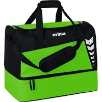 Erima Six Wings Sporttasche mit Bodenfach Grün/Schwarz