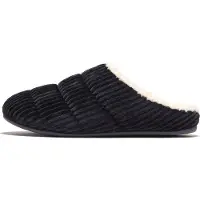 Original Brands FitFlop FitFlop Chrissie Fleece-Lined Corduroy Slippers BLUE 36