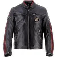 Helstons Ace 10 Years Schwarz Leather CE Jacke Größe M