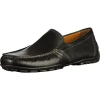 Geox MONER Herrenschuhe - elegante Slipper - Halbschuhe schwarz Elegant NEU