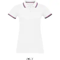 Sol SOLs 02950 | Damenpolo Prestige Women Polo - 200 Piqué, 100% Baumwolle - Farbe: White - Größe: XL