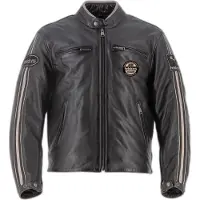 Helstons Ace 10 Years Braun Leather CE Jacke Größe L