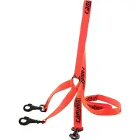 Canihunt Hunter First Flat Tripler Leash Orange 150 cm