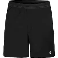 Wilson Tennishose Team Short 7 Inch Herren Black-M