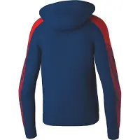 Erima Herren EVO STAR Kapuzensweat 1072404 L - New Navy/Rot - L