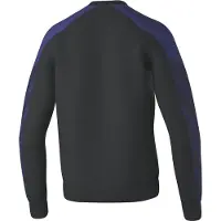 Erima Herren EVO STAR Sweatshirt 1072418 XXL - Schwarz/Ultra Ciolet - XXL