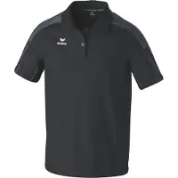 Erima Herren EVO STAR Poloshirt 1112434 XXXXL - Schwarz/Slate Grey - XXXXL
