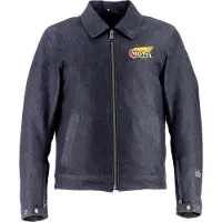 Helstons Mecanic Motul Edition Motorrad Textiljacke, blau, XL