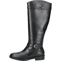Pikolinos für Damen. W3C-9632 Lederstiefel Puertollano schwarz (39), Wohnung, 1 bis 3 cm, Reißverschluss, Lässig