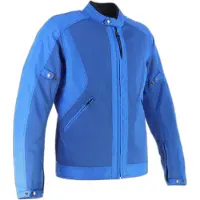 Helstons Stoner Evo Air Mesh Motorrad Textiljacke, blau, XL