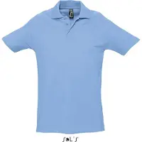 Sol SOLs 11362 | Herren Poloshirt Spring II - Farbe: Sky Blue - Größe: XL