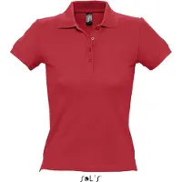 Sol SOLs 11310 | Ladies Poloshirt People 210 - Farbe: Red - Größe: XL