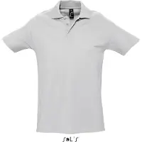 Sol SOLs 11362 | Herren Poloshirt Spring II - Farbe: Ash (Heather) - Größe: XXL