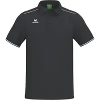 Erima Cmpt Poloshirt Schwarz/Weiß - 3XL