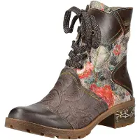 LAURA VITA Stiefelette Stiefelette Kunstleder/Textil