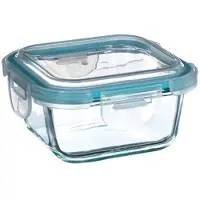 Secret De Gourmet 5 Five 330ml Lunchbox Aus Glas Durchsichtig Durchsichtig One Size